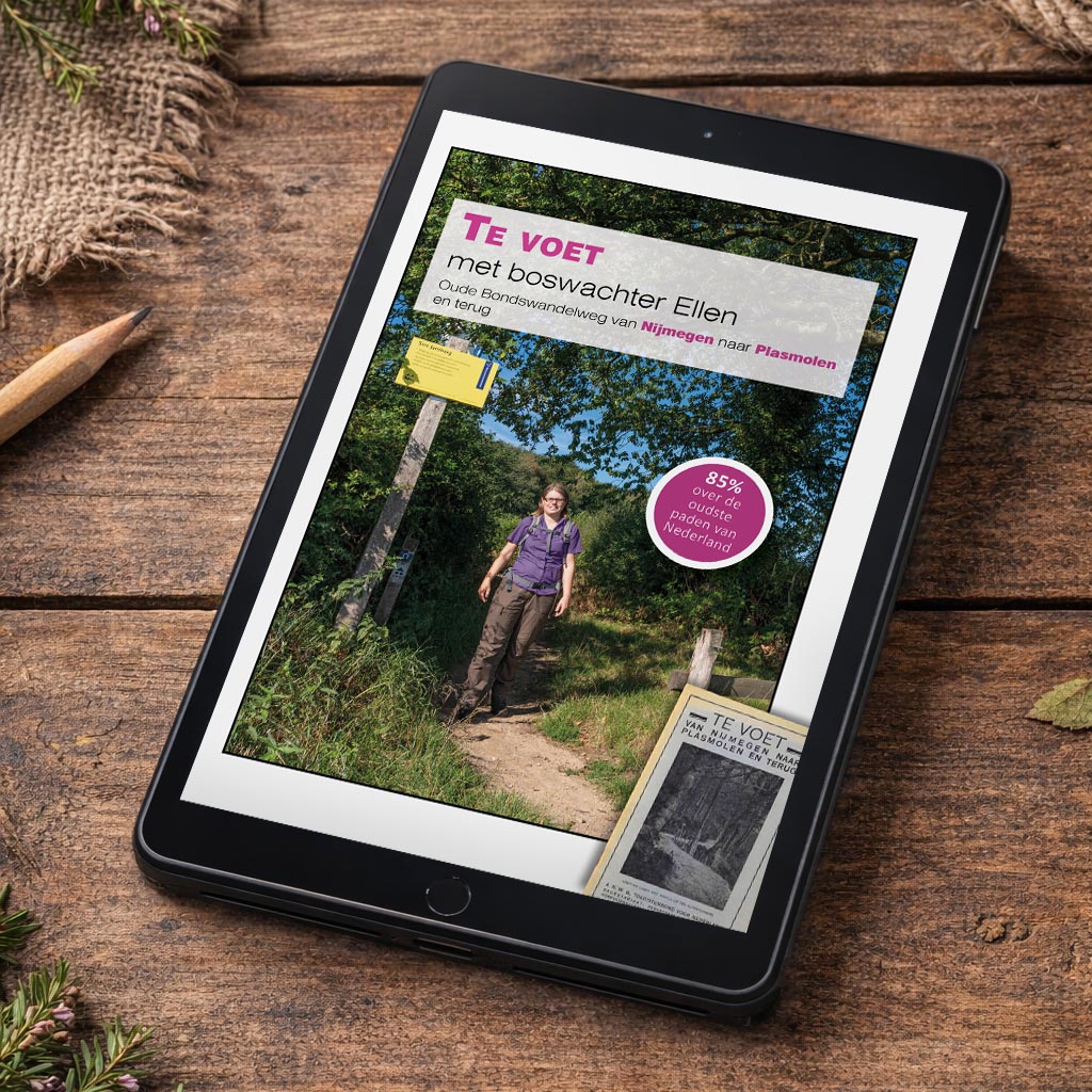 E-book Oude Bondswandelweg van Nijmegen naar Plasmolen