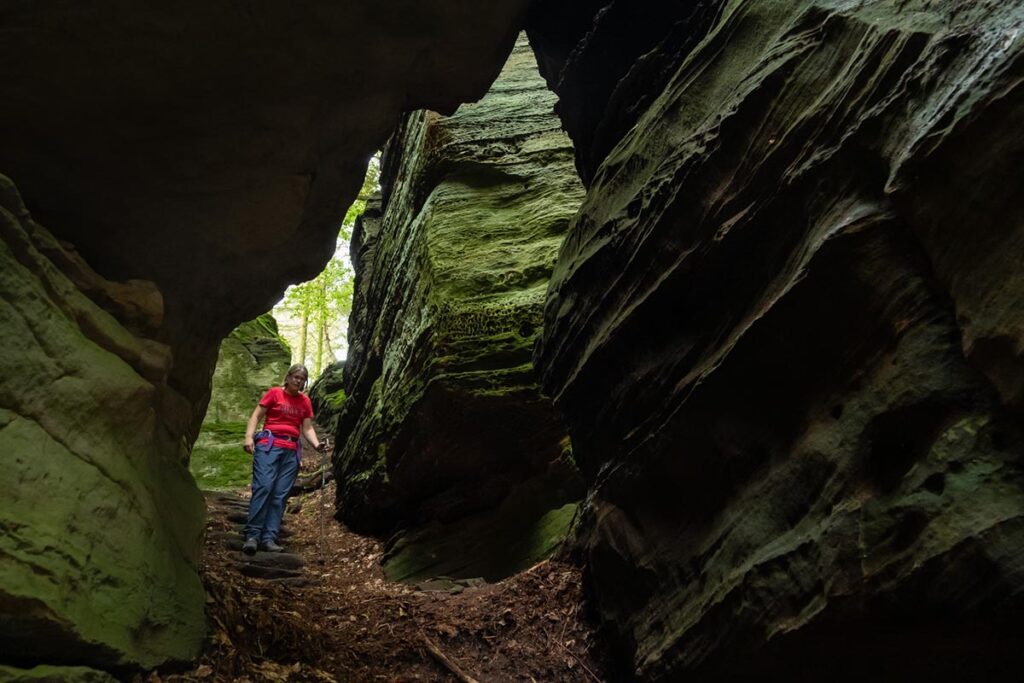 wandelen in Duitsland in Naturpark Delux in het Mullerthal